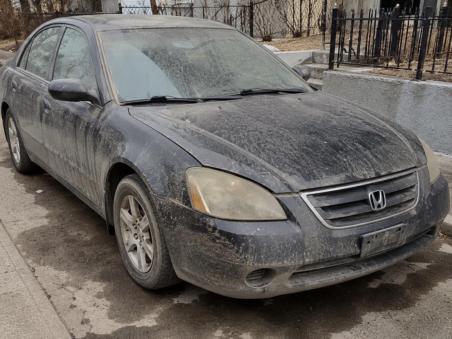 Car before detailing